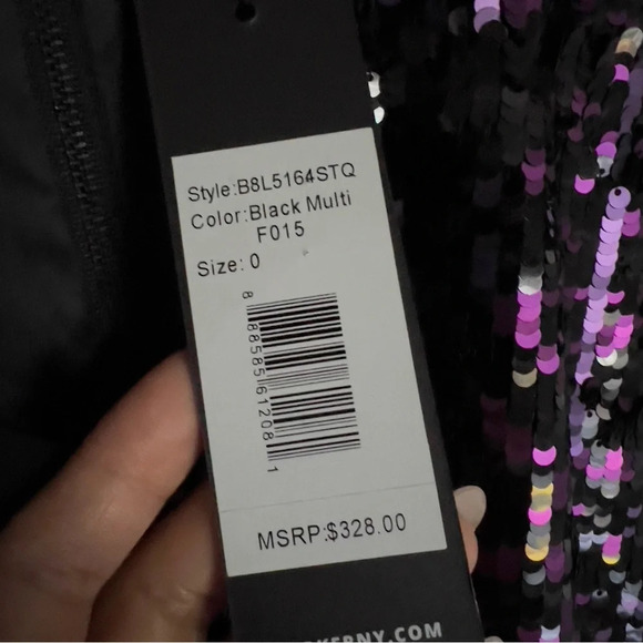 Parker Dresses Hpnwt Parker Black Sequin Dress size 0 - Picture 7 of 11